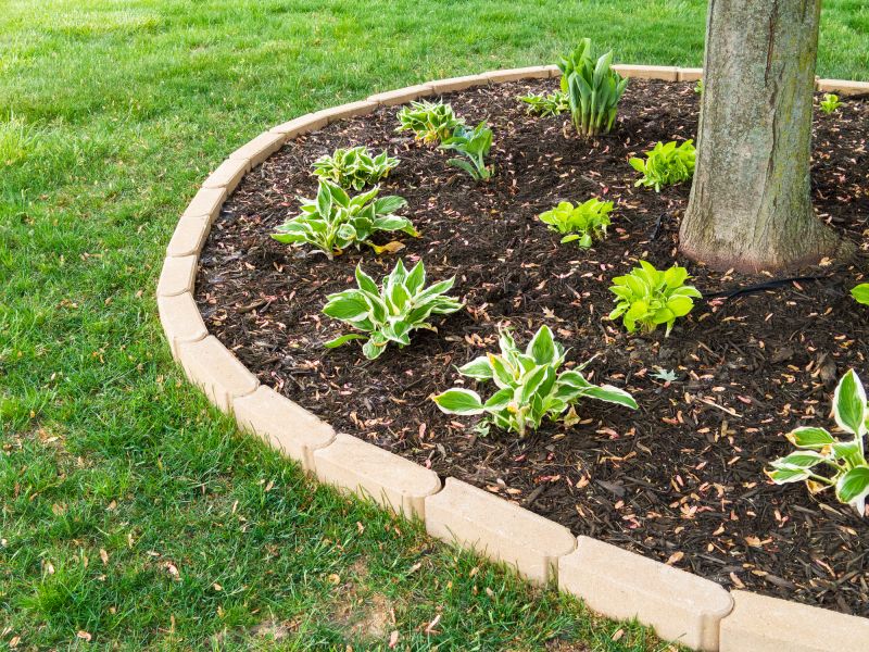 Flowerbed Curbing Installation in Citrus County, FL