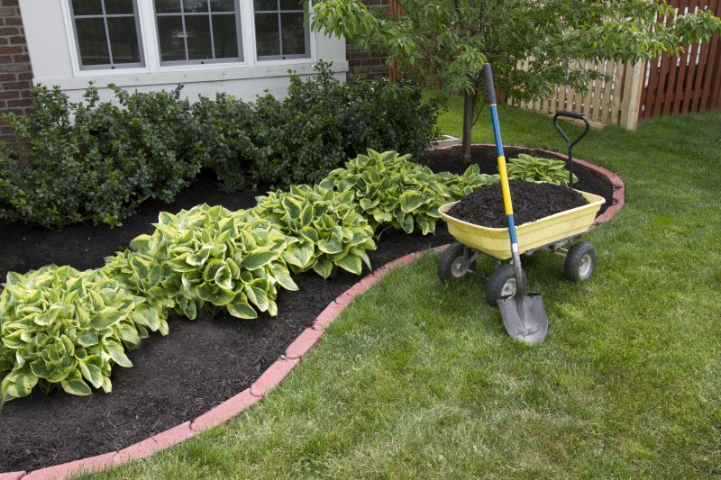 Spring Garden Mulching